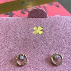 Lucky brand small stud earrings, new